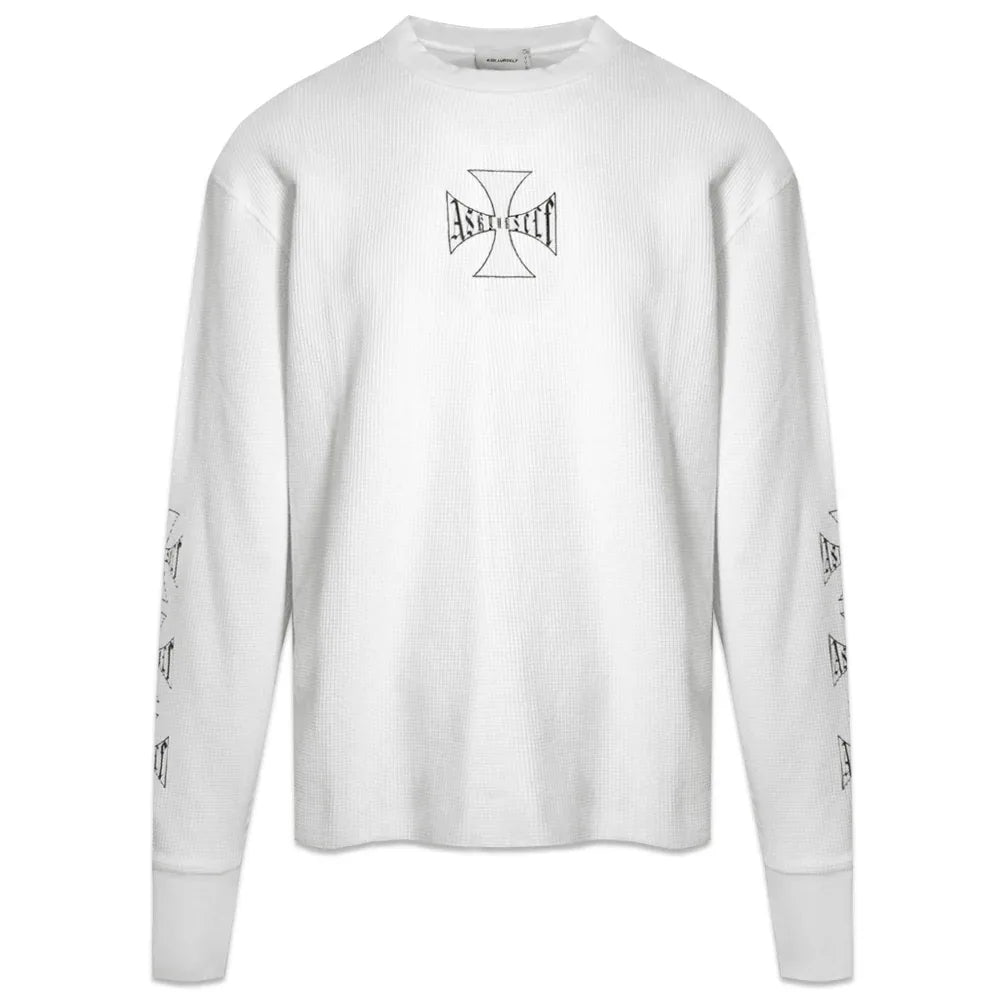 Cross Waffle LS Tee - ASKYURSELF - VENTURER