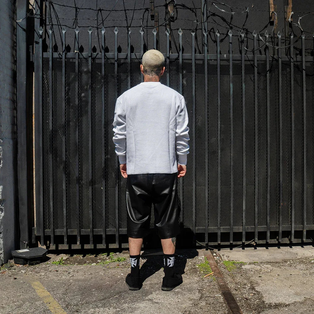 Cross Waffle LS Tee - ASKYURSELF - VENTURER