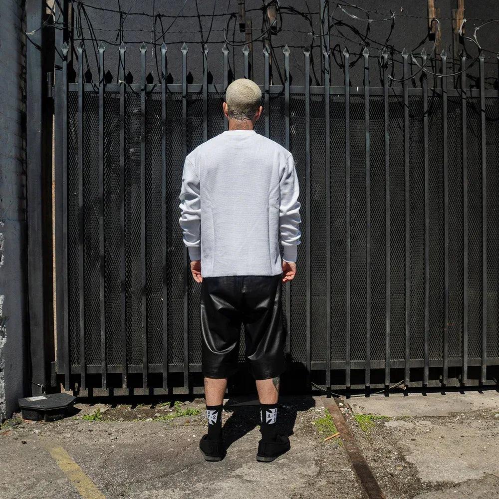 Cross Waffle LS Tee - ASKYURSELF - VENTURER