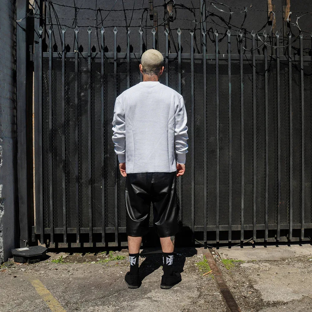 Cross Waffle LS Tee - ASKYURSELF - VENTURER