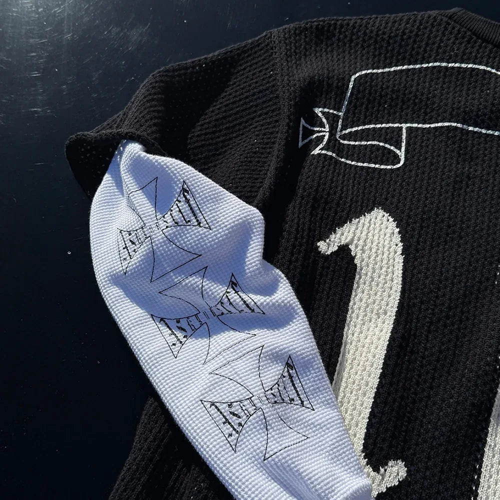 Cross Waffle LS Tee - ASKYURSELF - VENTURER