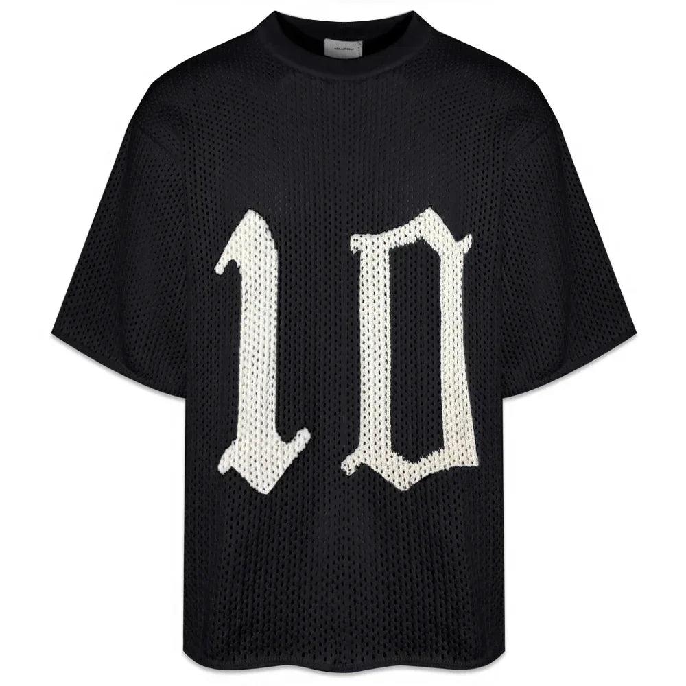Cropped Knit Mesh OE Jersey - ASKYURSELF - VENTURER
