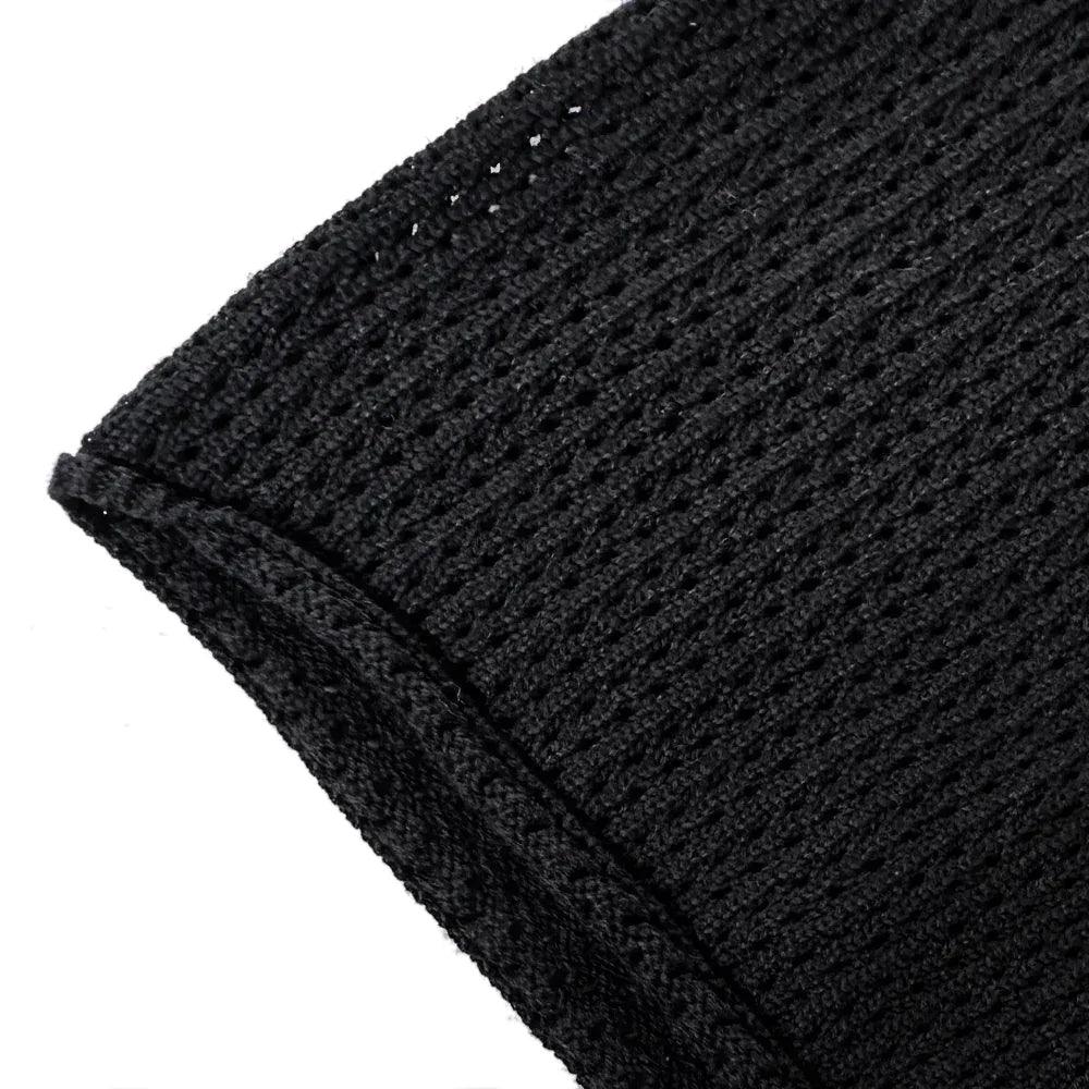 Cropped Knit Mesh OE Jersey - ASKYURSELF - VENTURER