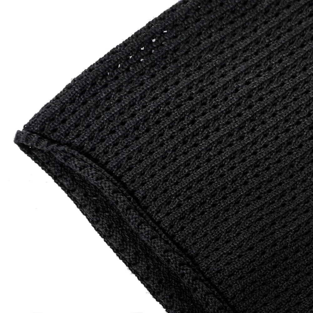 Cropped Knit Mesh OE Jersey - ASKYURSELF - VENTURER