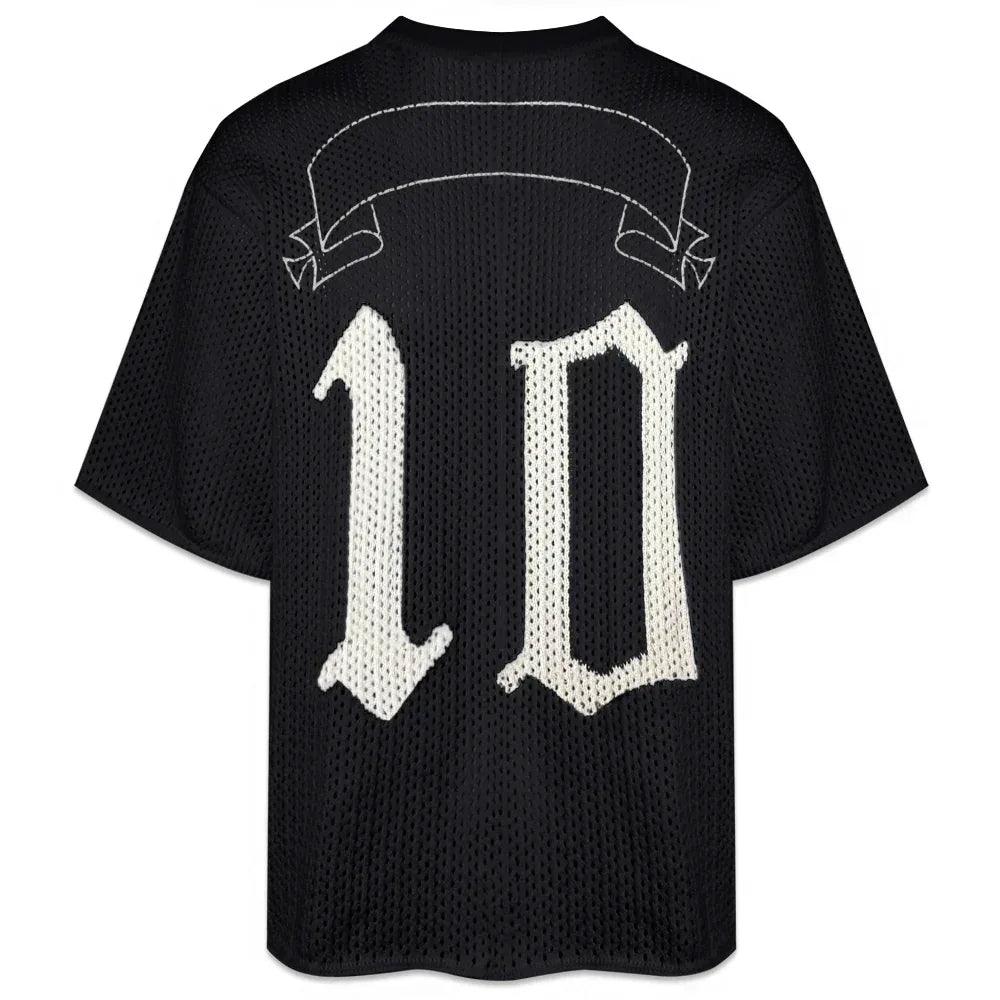 Cropped Knit Mesh OE Jersey - ASKYURSELF - VENTURER