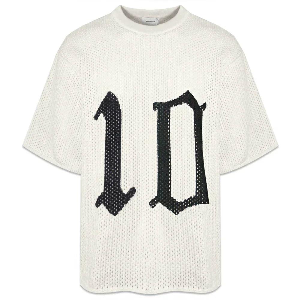 Cropped Knit Mesh OE Jersey - ASKYURSELF - VENTURER