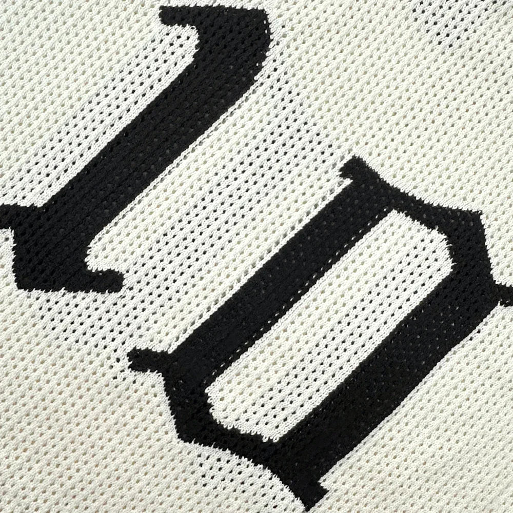 Cropped Knit Mesh OE Jersey - ASKYURSELF - VENTURER
