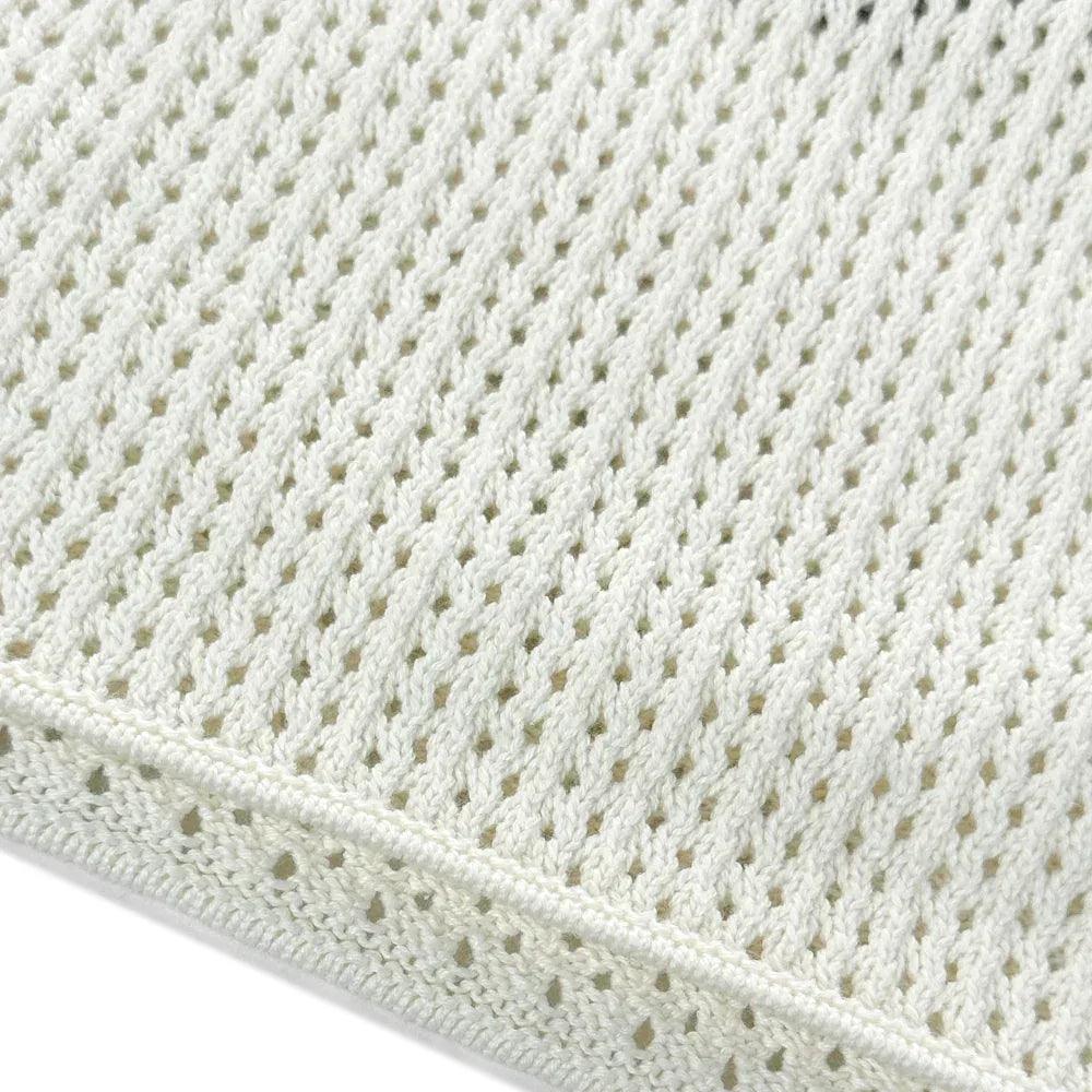 Cropped Knit Mesh OE Jersey - ASKYURSELF - VENTURER
