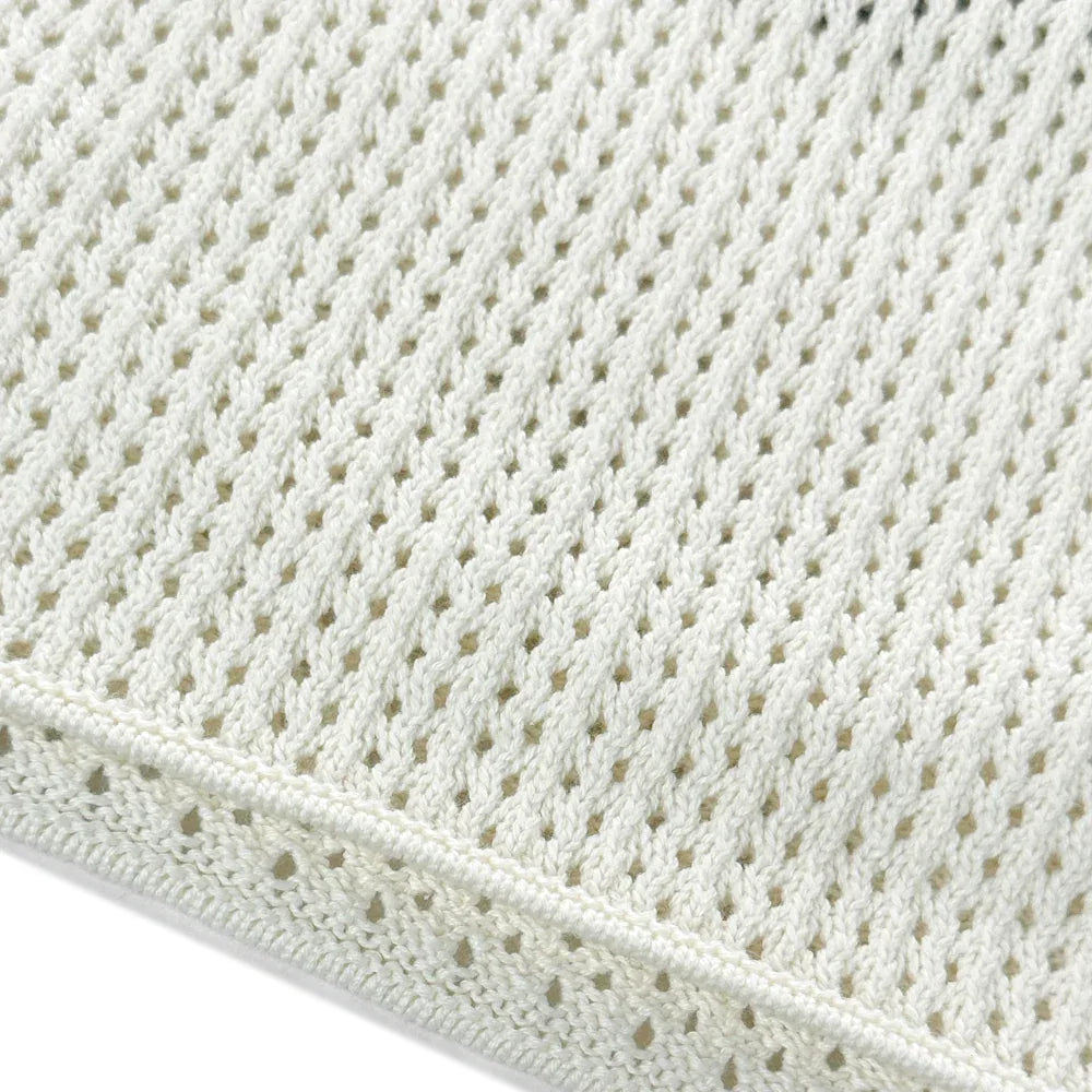 Cropped Knit Mesh OE Jersey - ASKYURSELF - VENTURER