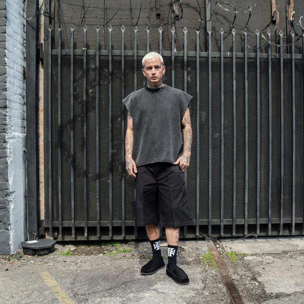 Raw Sleeveless Tank - ASKYURSELF - VENTURER