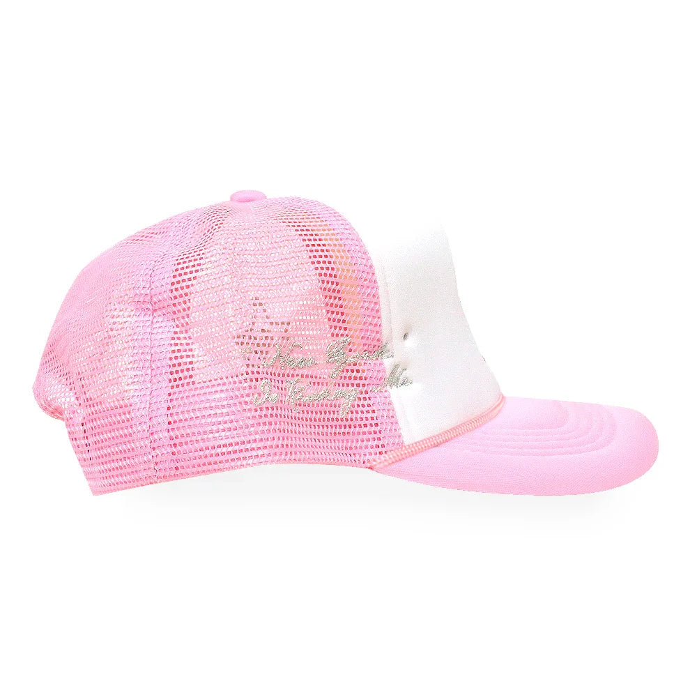 NY Is Kissing Me Trucker Hat - LA ROPA - VENTURER