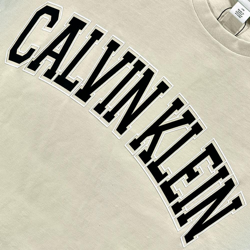 Curve Varsity Logo Tee - CALVIN KLEIN - VENTURER