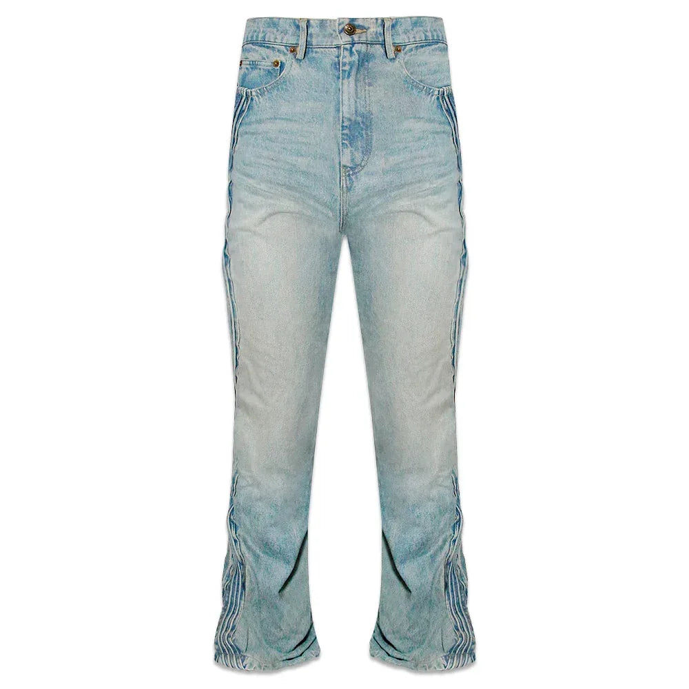 XWORE NYC(ウォー) 商品ページ - Waved Blue Denim - Blue - VENTURER