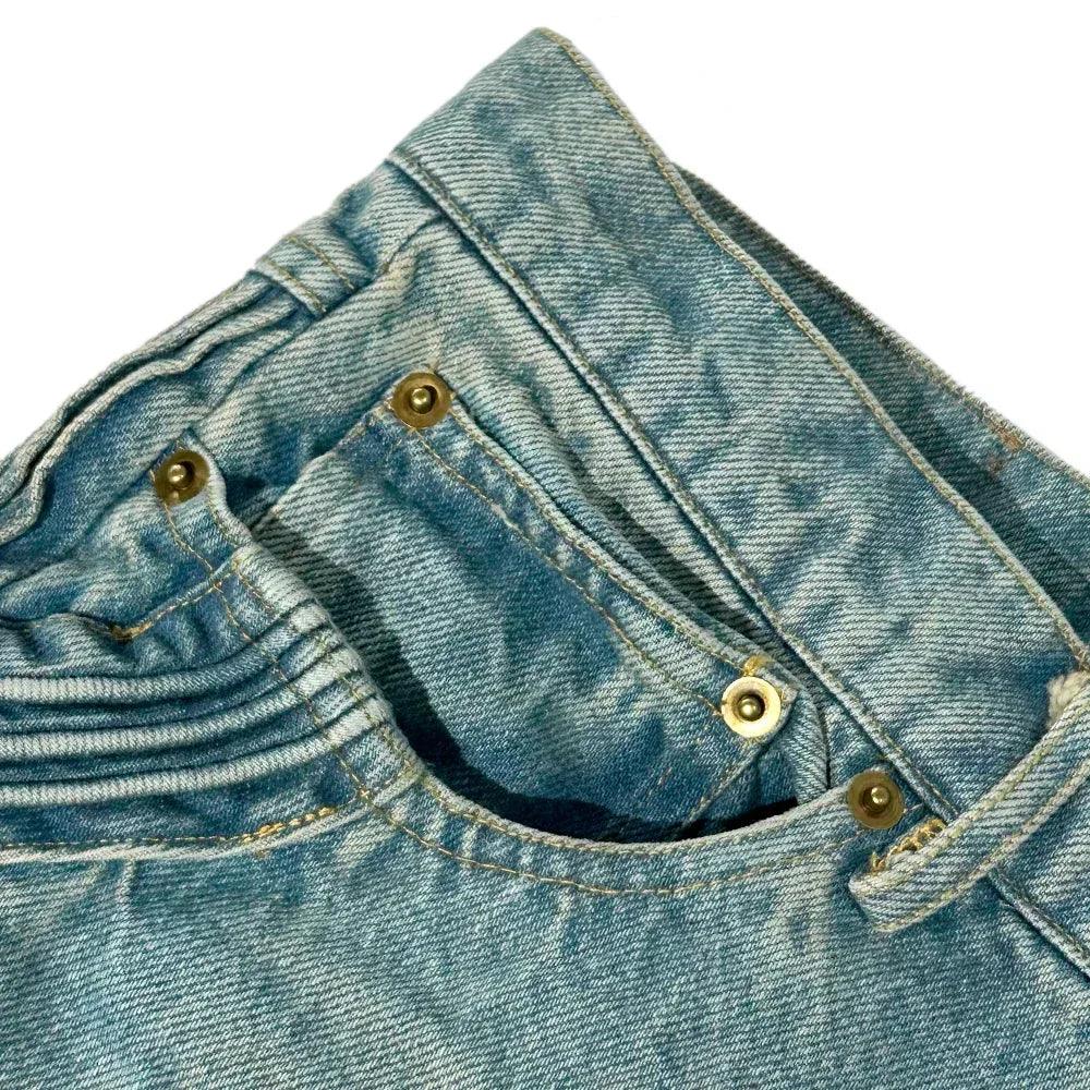 Waved Blue Denim - XWORE NYC - VENTURER