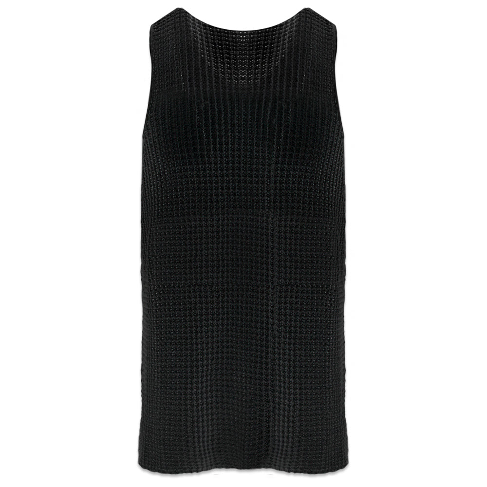 Goth Knit Crochet Tank