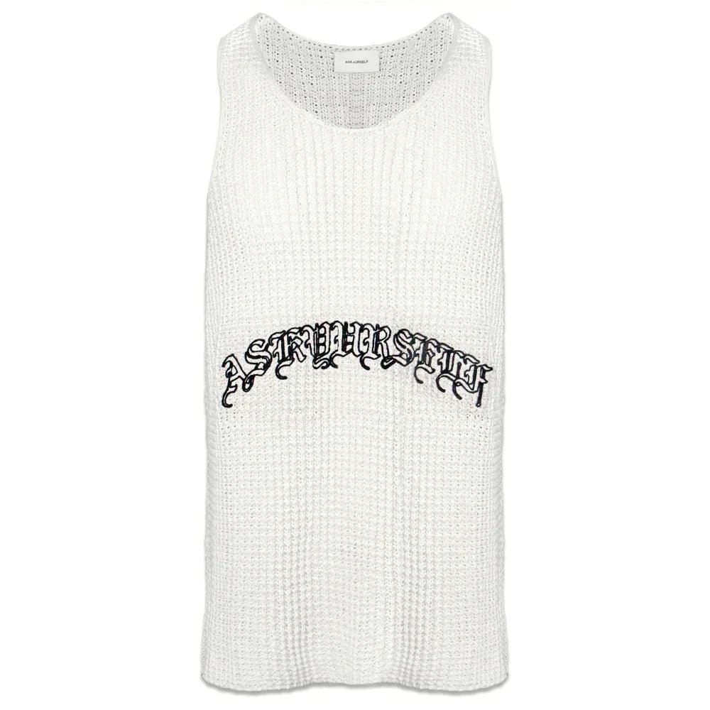 Goth Knit Crochet Tank - ASKYURSELF - VENTURER