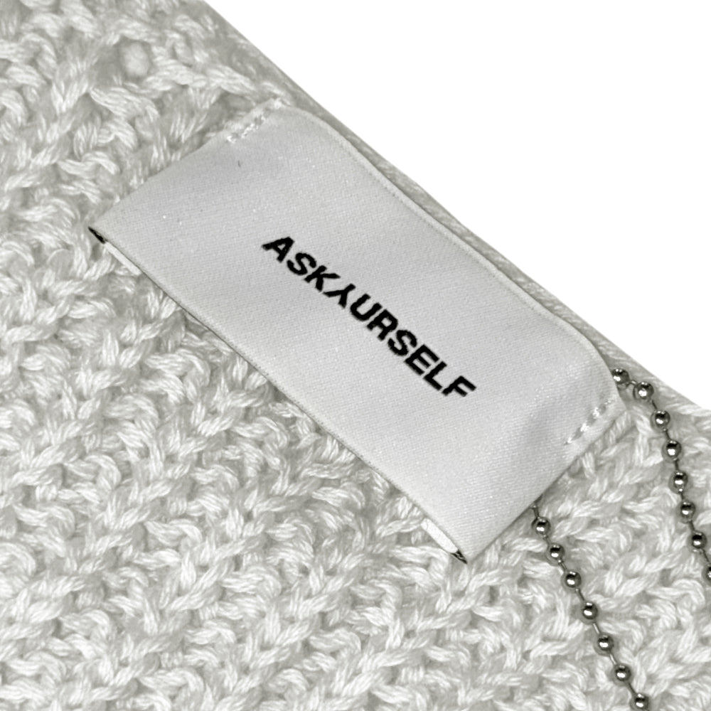 Goth Knit Crochet Tank