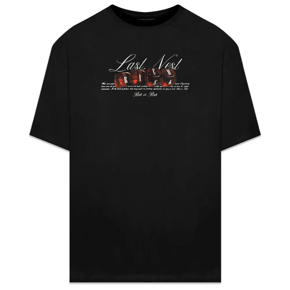 LAST NEST(ラストネスト)商品ページ - Rich or Risk T-shirts - Black