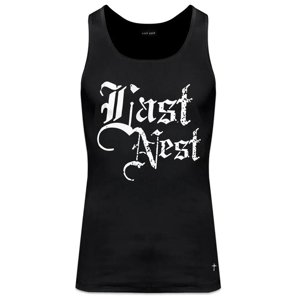 LAST NEST(ラストネスト)商品ページ - Vintage Logo Tank Top - Black 