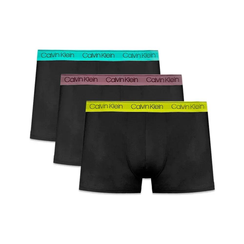 Micro Stretch Low Rise Trunk 3PK - CALVIN KLEIN - VENTURER