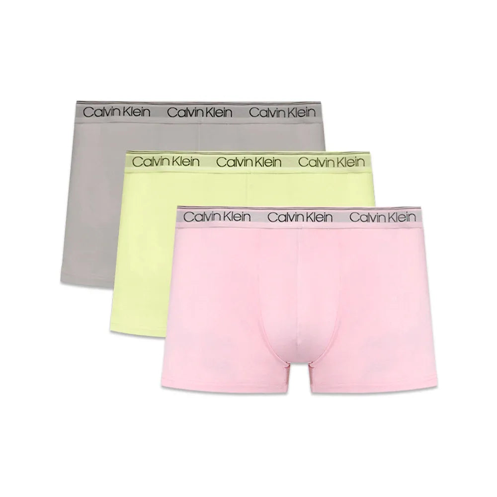 Micro Stretch Low Rise Trunk 3PK - CALVIN KLEIN - VENTURER
