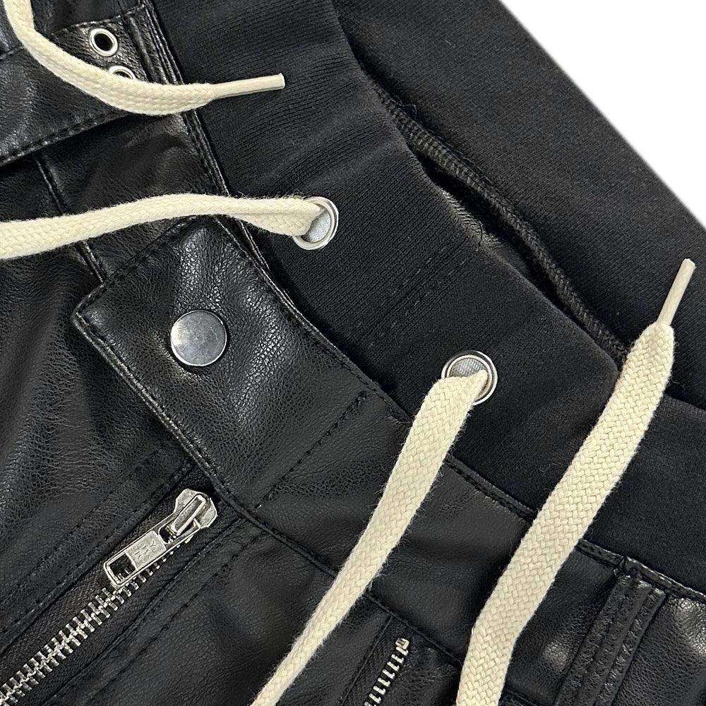 Ghidorah Chaos Leather Cargo Pants - COZY WORLDWIDE - VENTURER