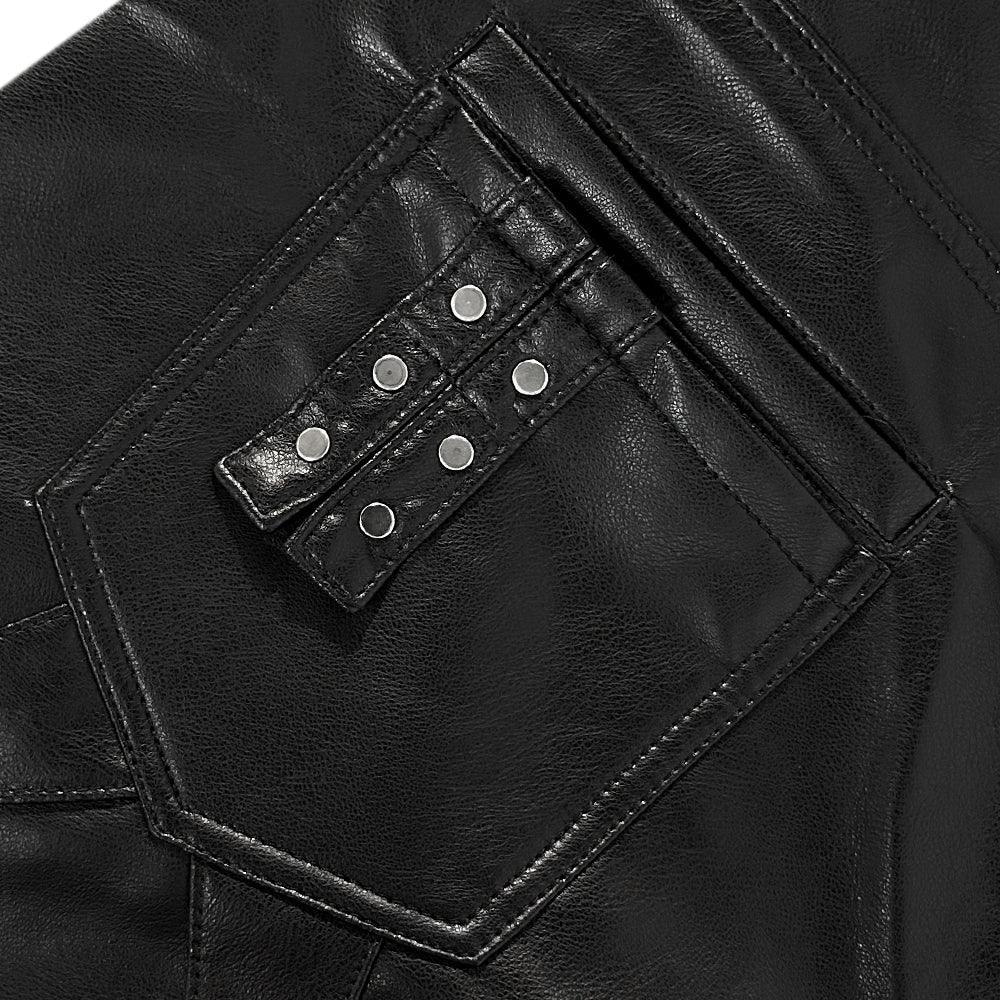 Ghidorah Chaos Leather Cargo Pants - COZY WORLDWIDE - VENTURER