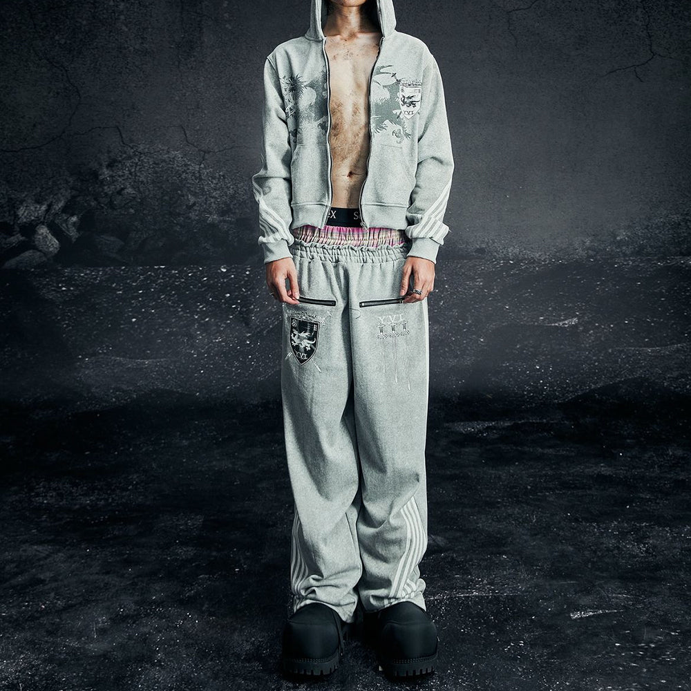 Royal Knight Club Waxed Pants