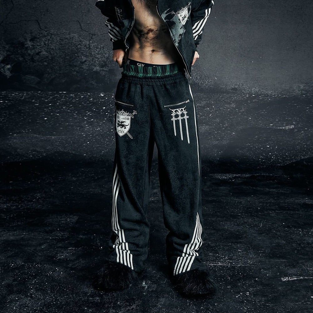 Royal Knight Club Waxed Pants