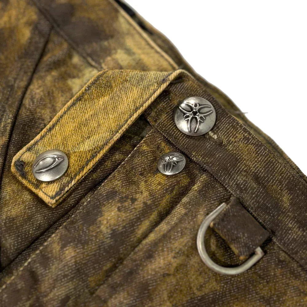 Chaos Dream Waxed Camo Skirt - COZY WORLDWIDE - VENTURER