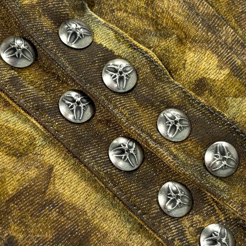 Chaos Dream Waxed Camo Skirt - COZY WORLDWIDE - VENTURER