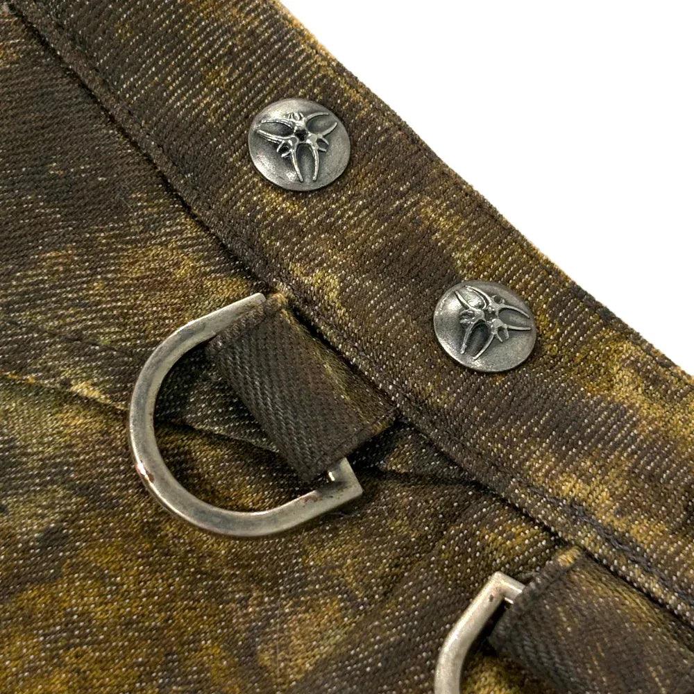 Chaos Dream Waxed Camo Skirt - COZY WORLDWIDE - VENTURER