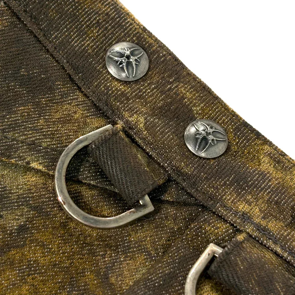 Chaos Dream Waxed Camo Skirt - COZY WORLDWIDE - VENTURER