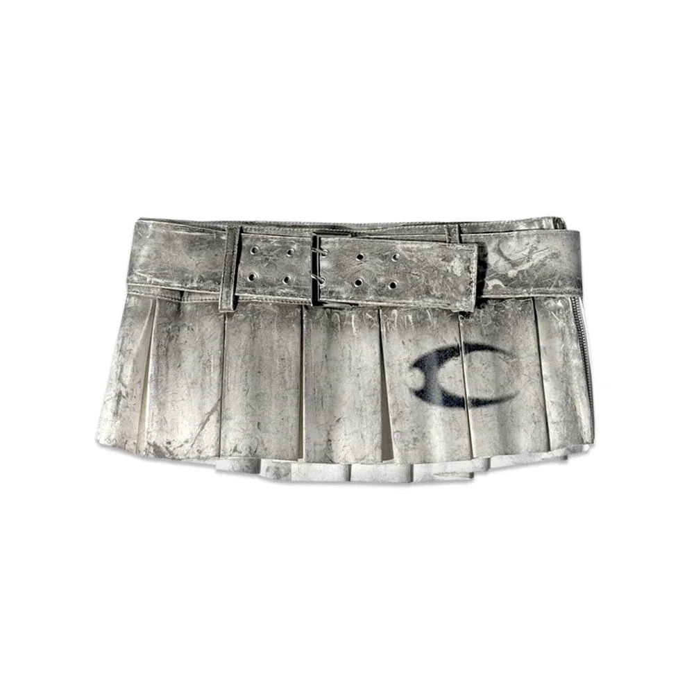 White Waxed Skirt - COZY WORLDWIDE - VENTURER