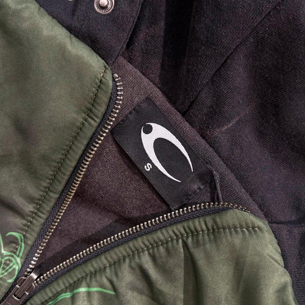 Cozy Chaos Olive Reversible Bomber Jacket - COZY WORLDWIDE - VENTURER