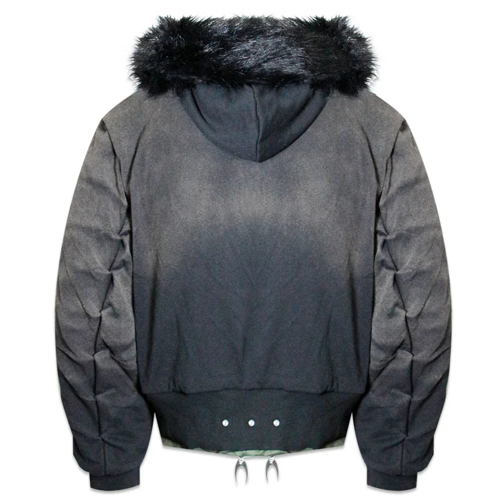 Cozy Chaos Olive Reversible Bomber Jacket - COZY WORLDWIDE - VENTURER