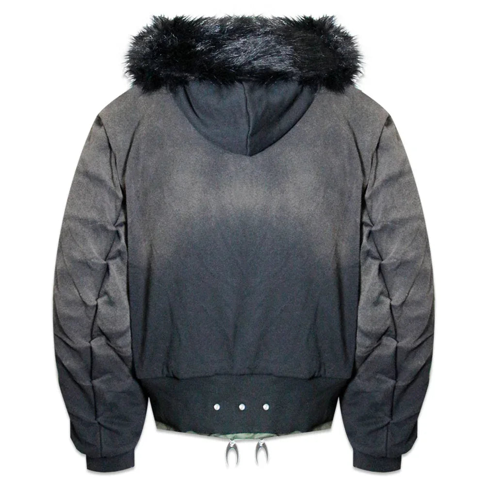 Cozy Chaos Olive Reversible Bomber Jacket - COZY WORLDWIDE - VENTURER