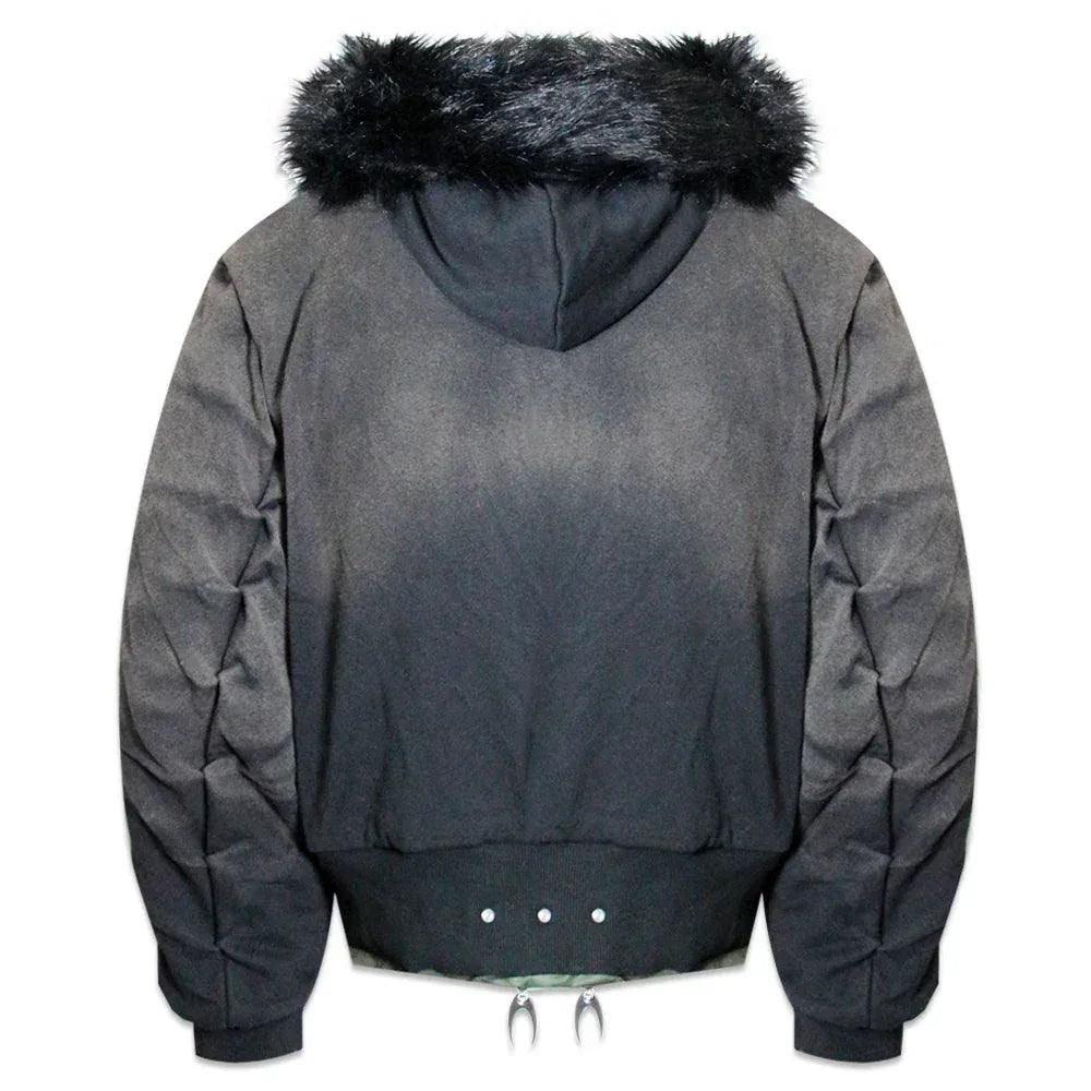 Cozy Chaos Olive Reversible Bomber Jacket - COZY WORLDWIDE - VENTURER