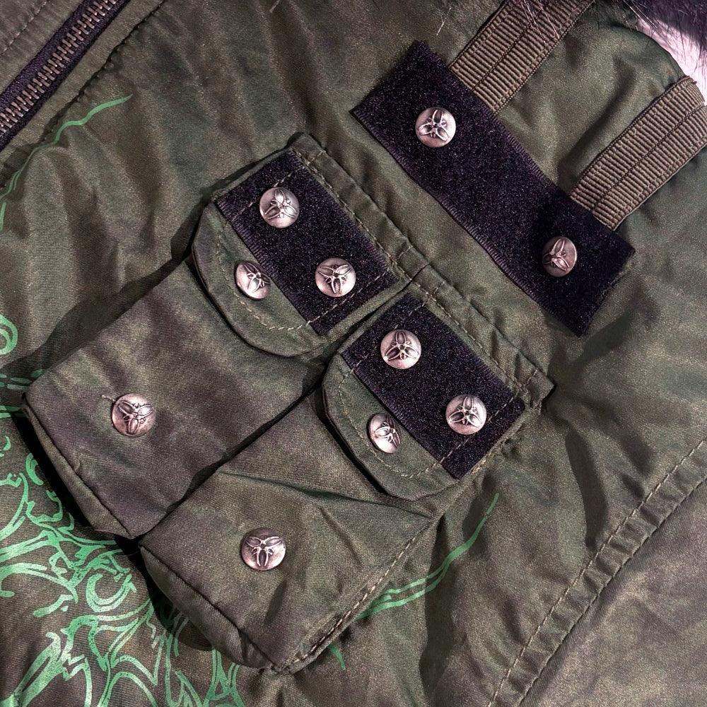 Cozy Chaos Olive Reversible Bomber Jacket - COZY WORLDWIDE - VENTURER