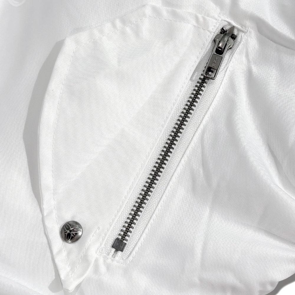 Cozy Chaos White Reversible Bomber Jacket - COZY WORLDWIDE - VENTURER