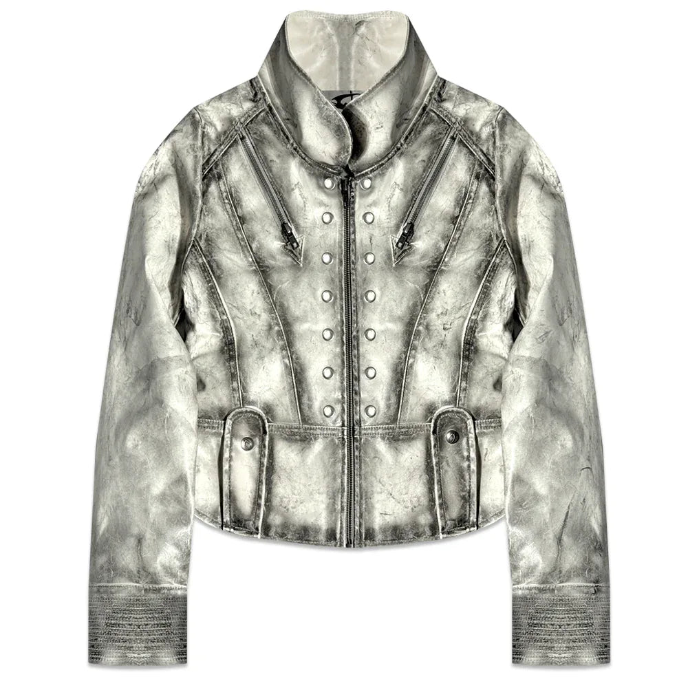 White Waxed Jacket - COZY WORLDWIDE - VENTURER