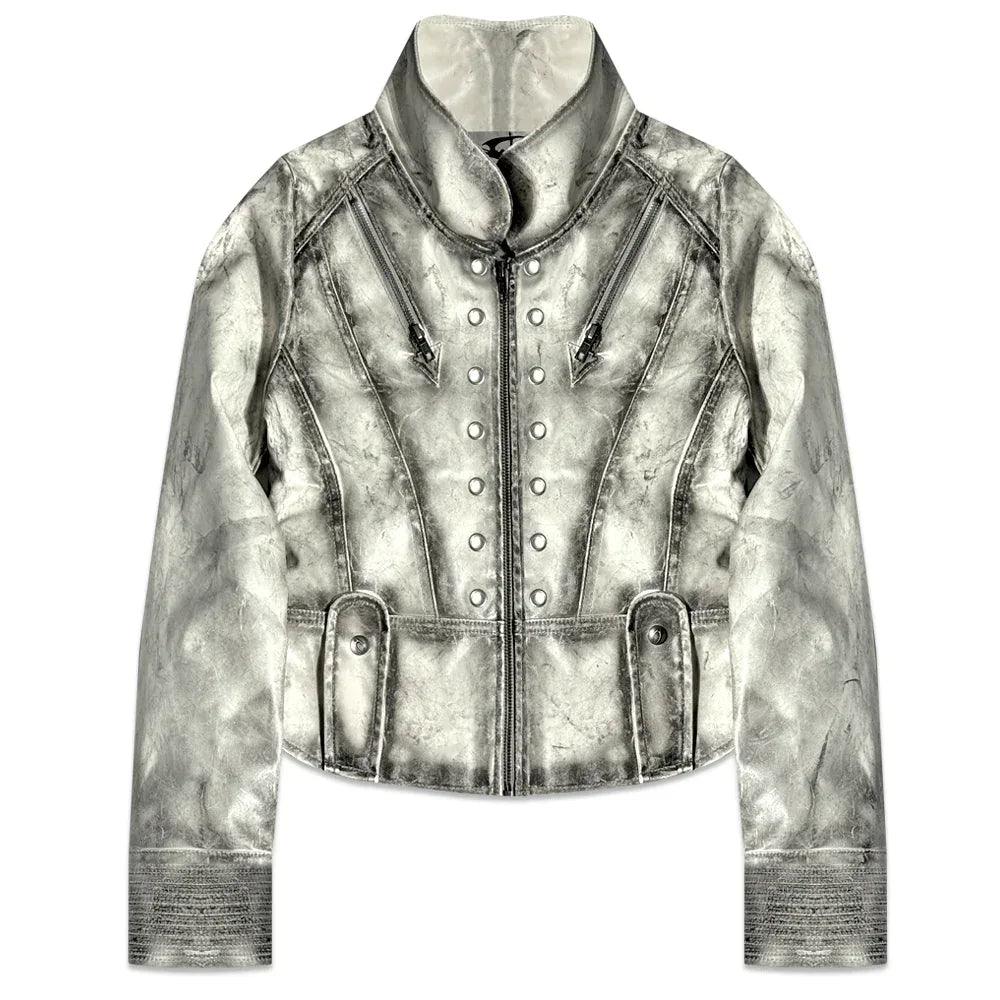 White Waxed Jacket - COZY WORLDWIDE - VENTURER