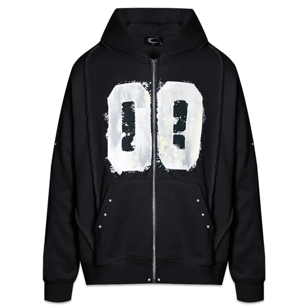 00 Knight Club Zip Hoodie - COZY WORLDWIDE - VENTURER