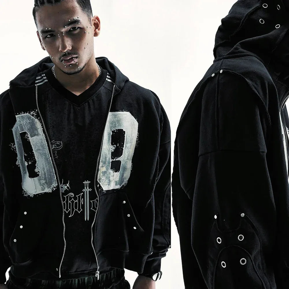 00 Knight Club Zip Hoodie - COZY WORLDWIDE - VENTURER