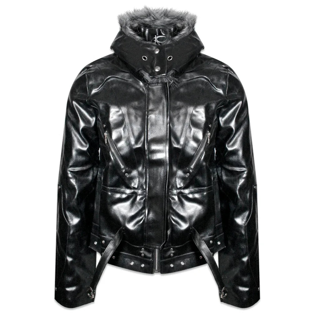 Knight Club Leather Jacket - COZY WORLDWIDE - VENTURER