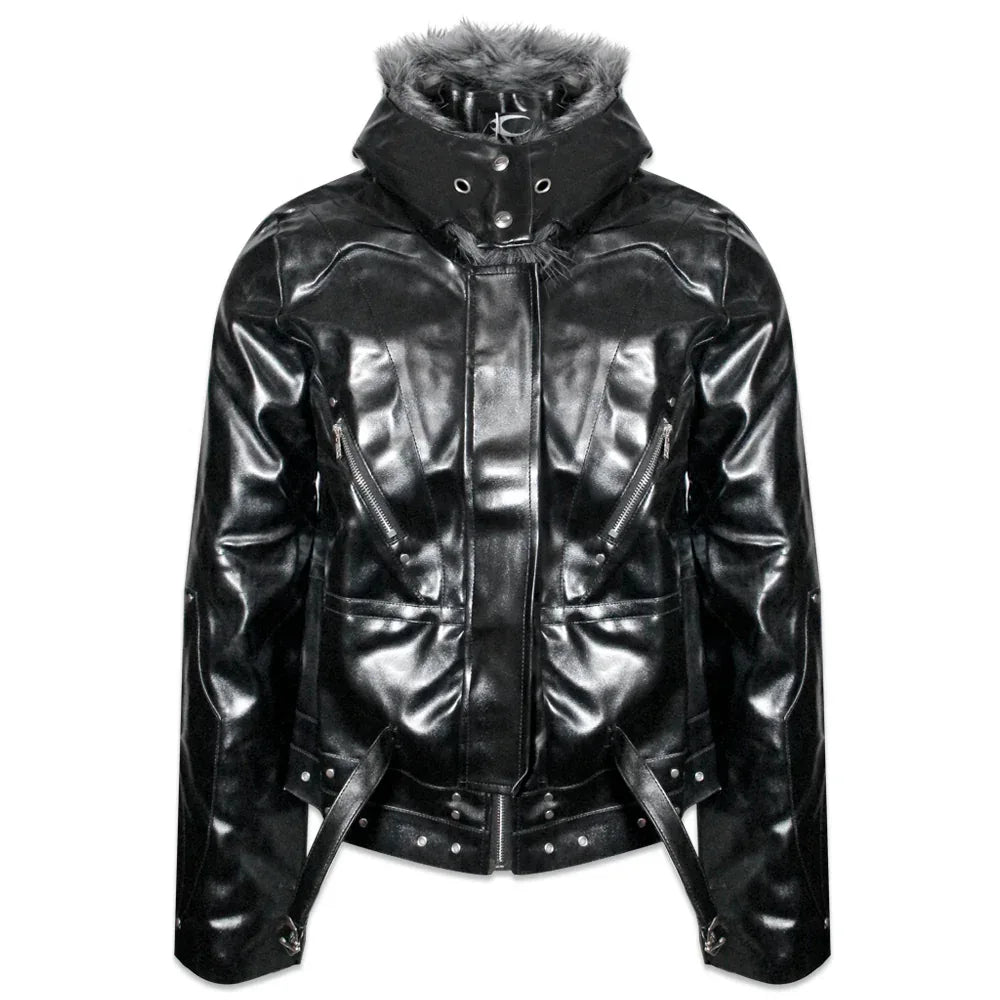 Knight Club Leather Jacket - COZY WORLDWIDE - VENTURER