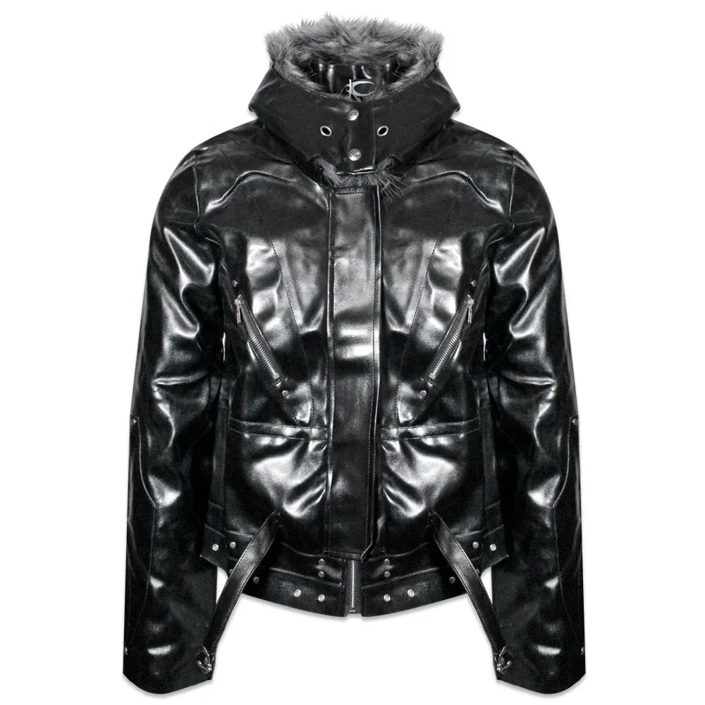 Knight Club Leather Jacket - COZY WORLDWIDE - VENTURER