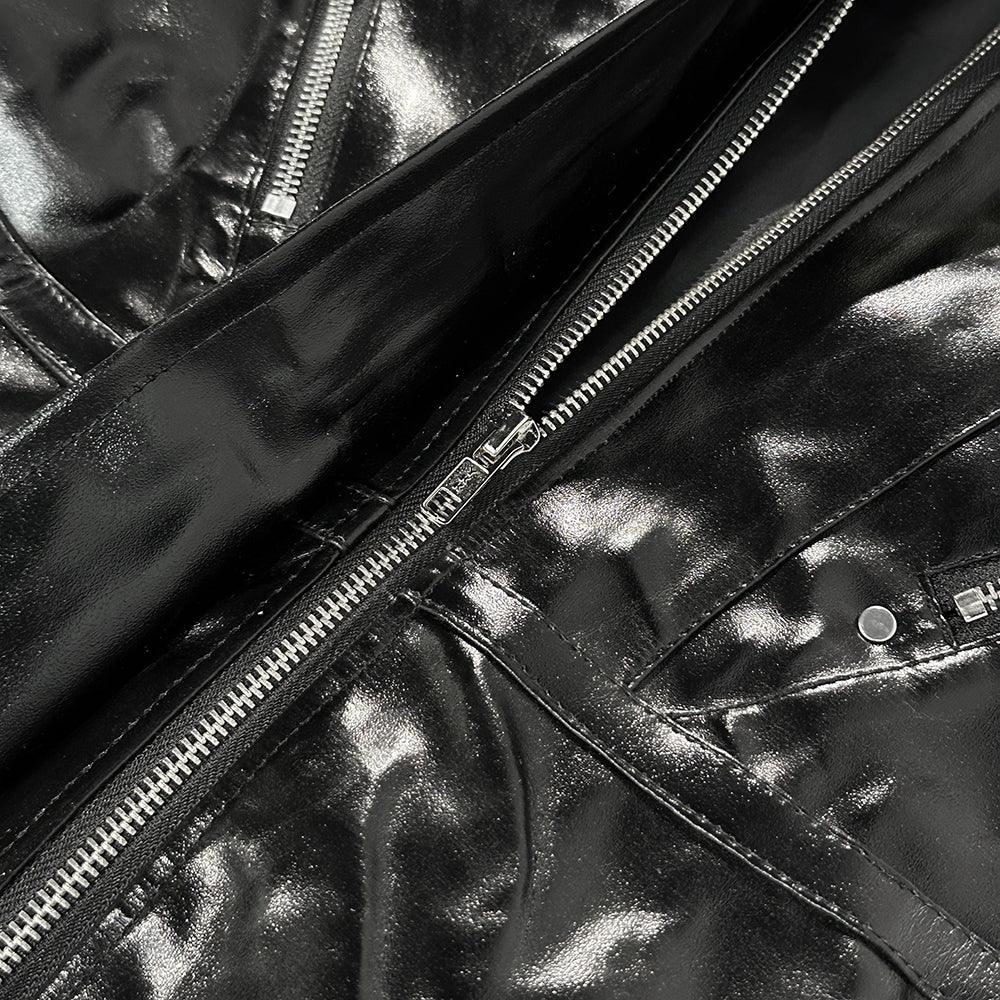 Knight Club Leather Jacket - COZY WORLDWIDE - VENTURER