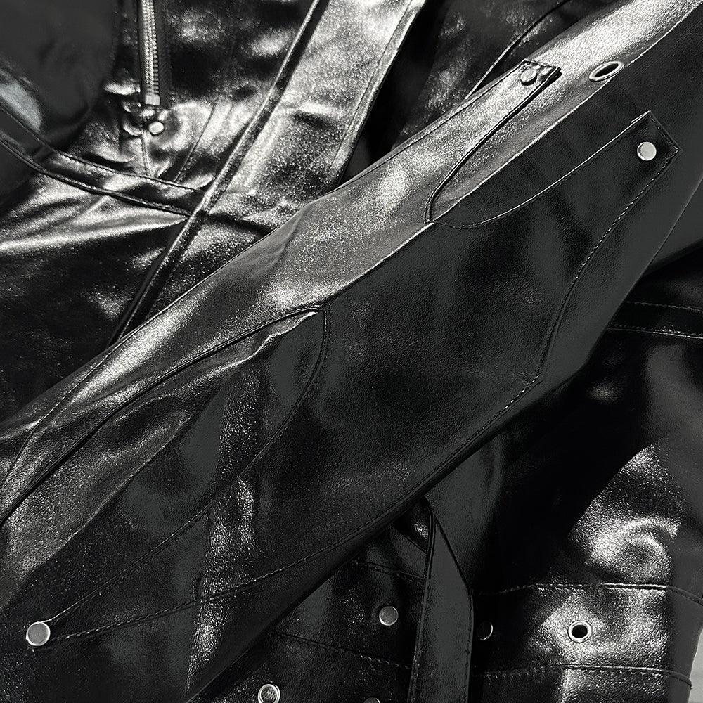 Knight Club Leather Jacket - COZY WORLDWIDE - VENTURER