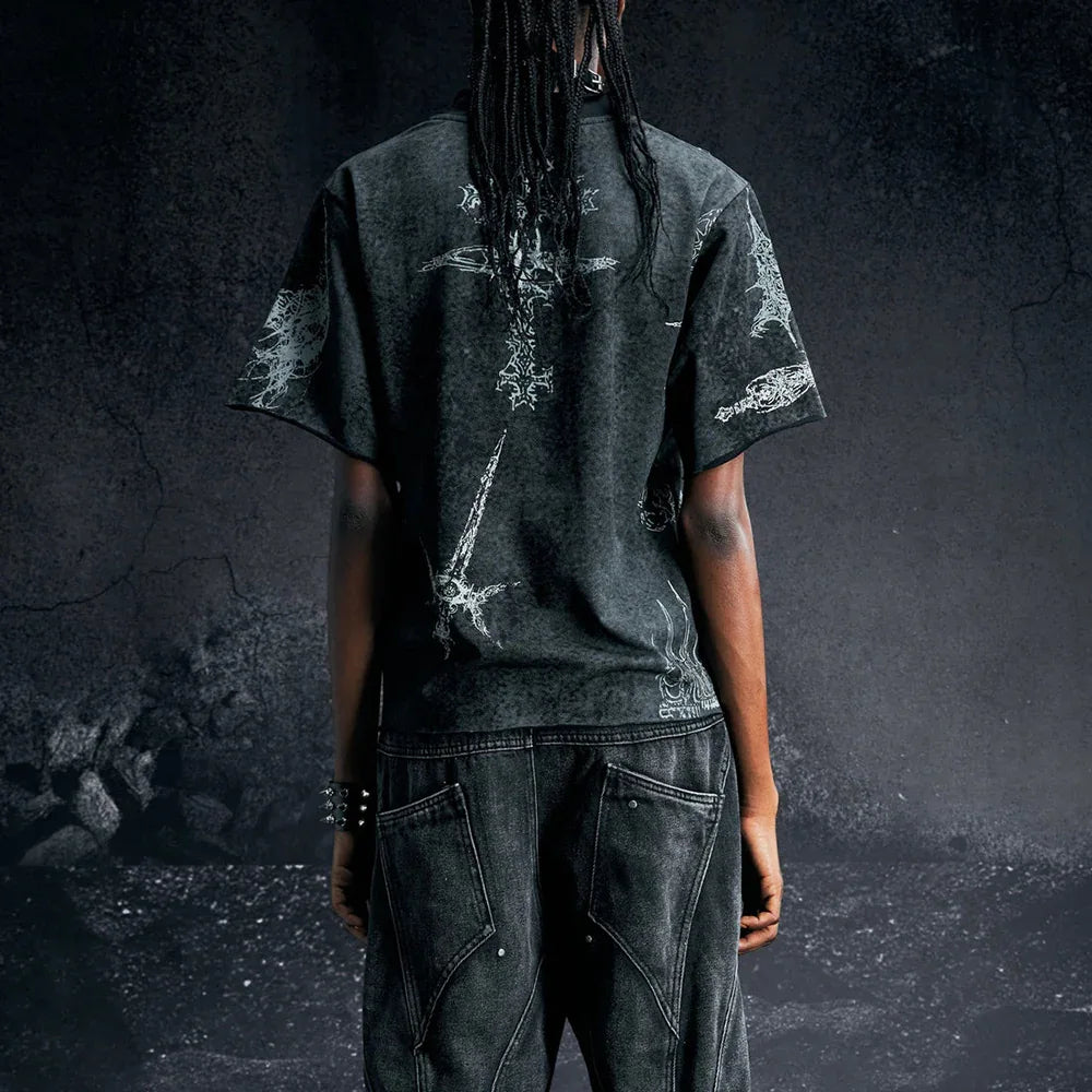 Onyx Waxed T-Shirt - COZY WORLDWIDE - VENTURER